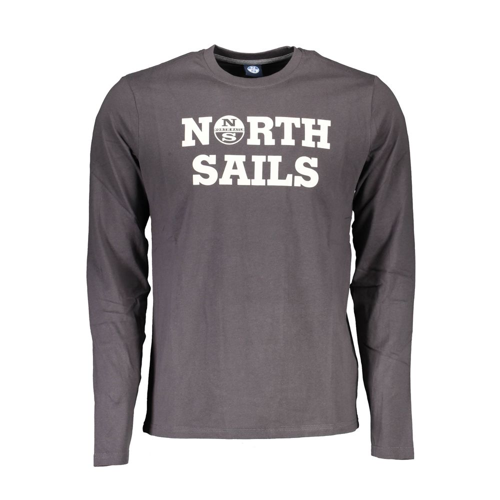 Brown Cotton Men T-Shirt North Sails