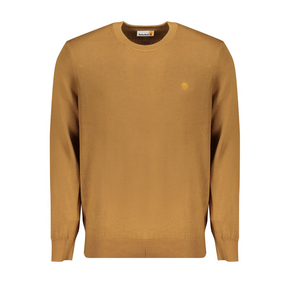 Brown Cotton Sweater Timberland