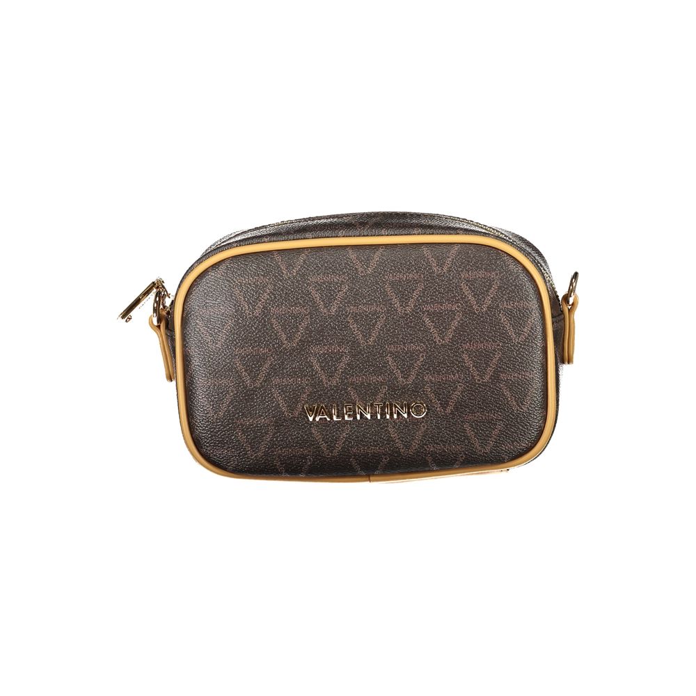 Brown Polyethylene Handbag Mario Valentino