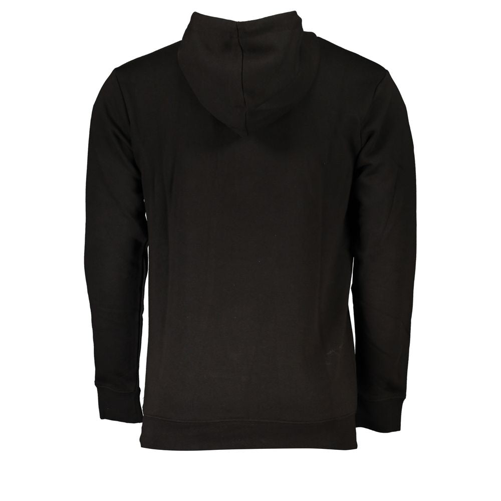 Black Cotton Men Sweater Cavalli Class