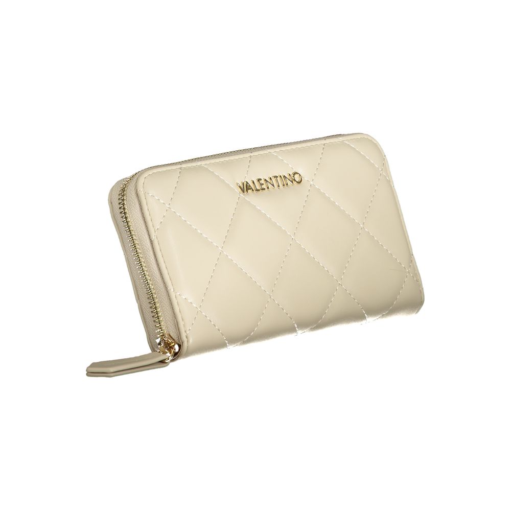 Beige Polyethylene Wallet Mario Valentino