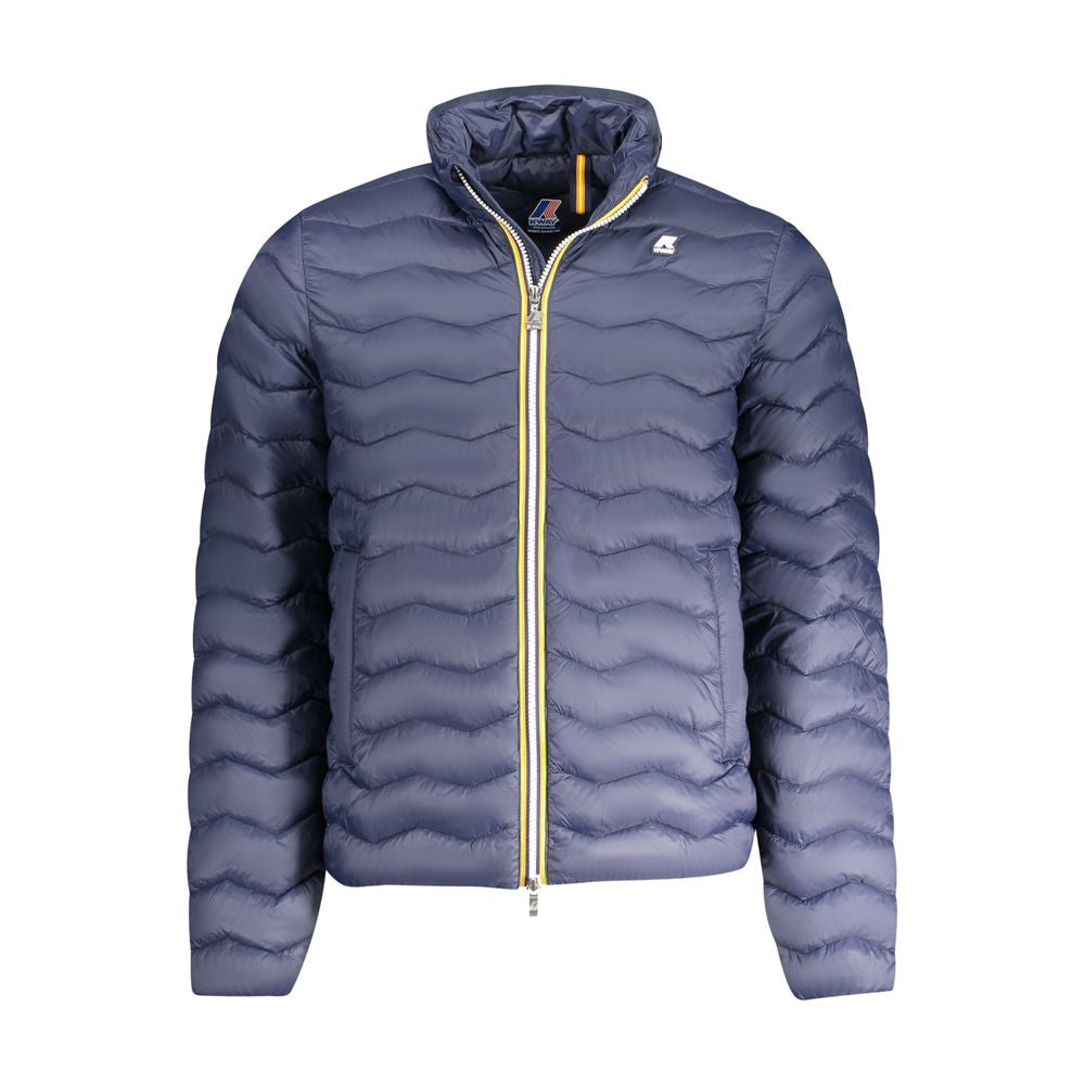 Blue Polyamide Men Jacket K-WAY