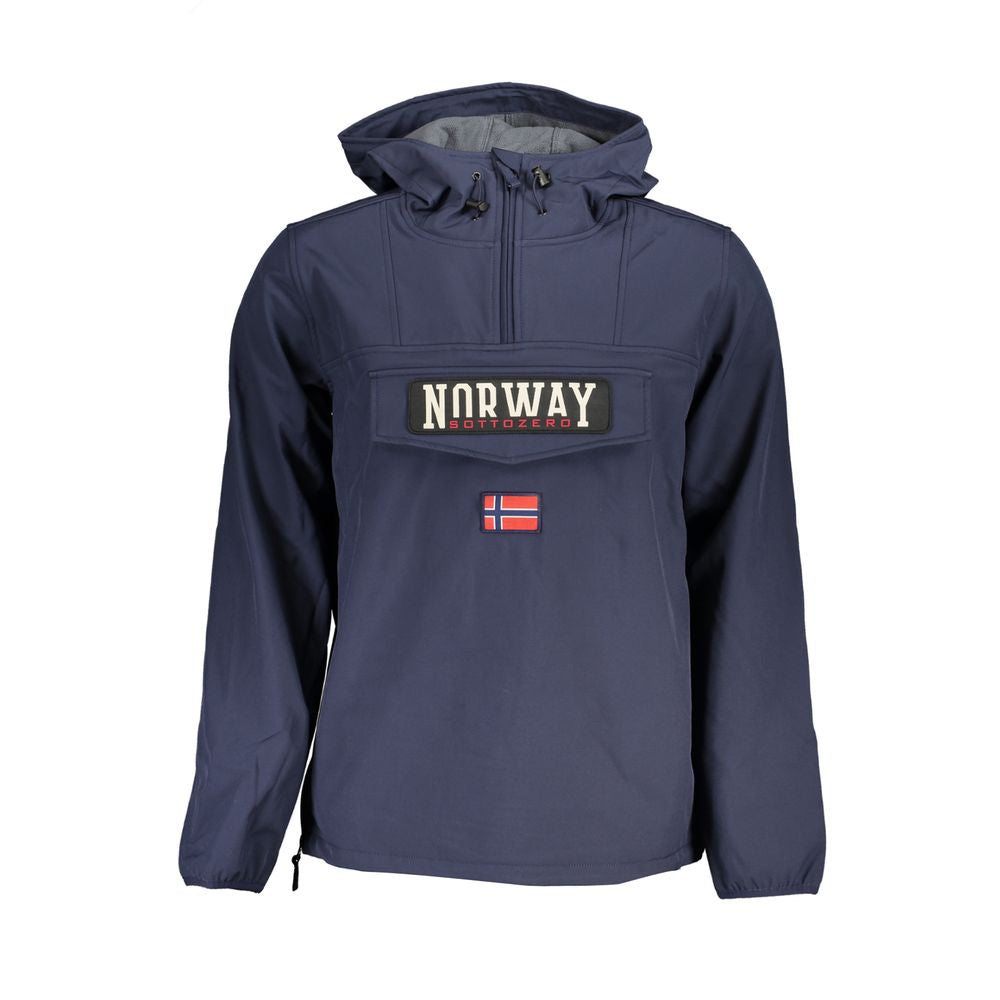 Blue Polyester Men Jacket Norway 1963
