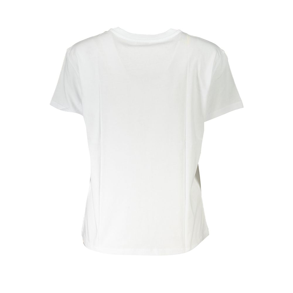 White Cotton Women T-Shirt Patrizia Pepe