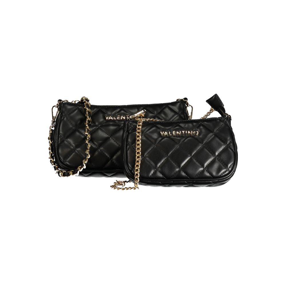 Black Polyethylene Handbag Mario Valentino