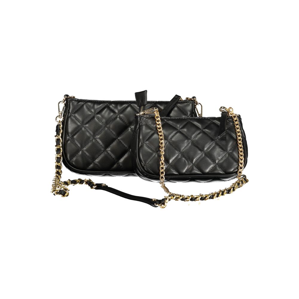 Black Polyethylene Handbag Mario Valentino