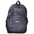 Blue Polyester Men Backpack Blauer