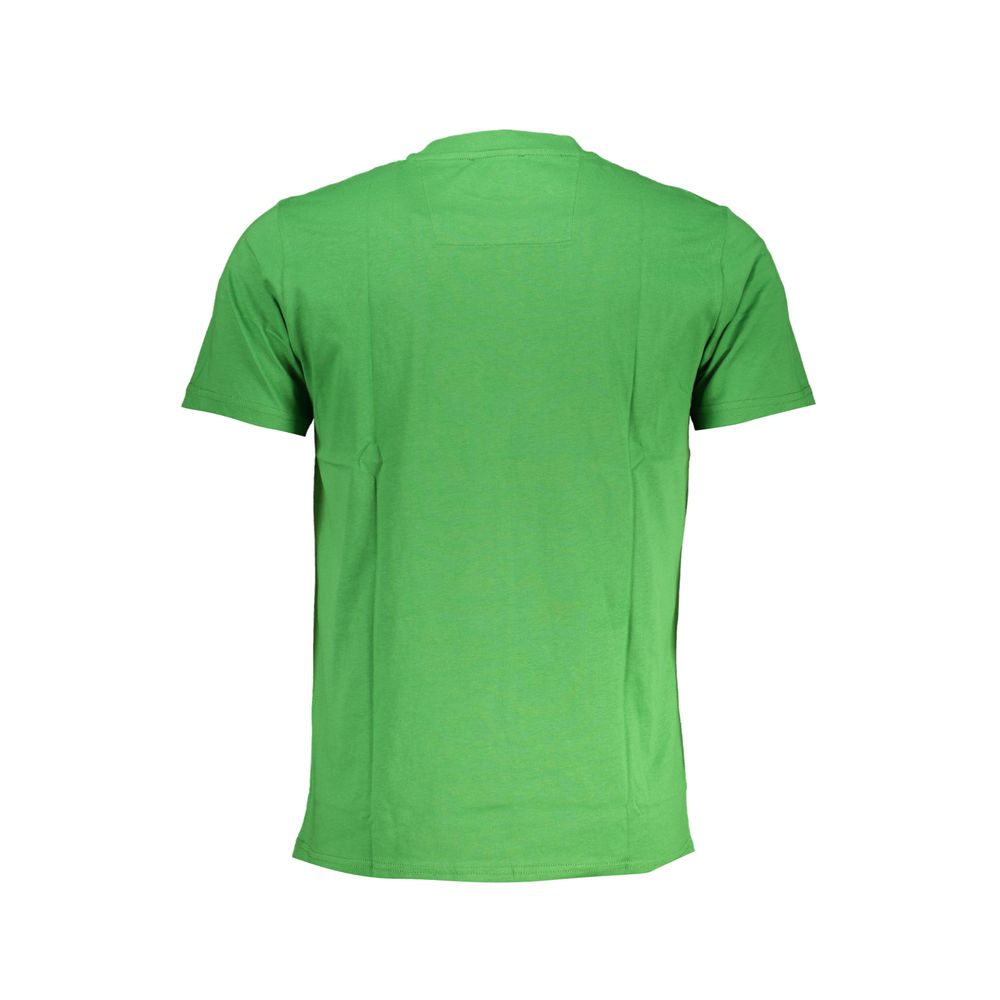 Green Cotton T-Shirt Cavalli Class