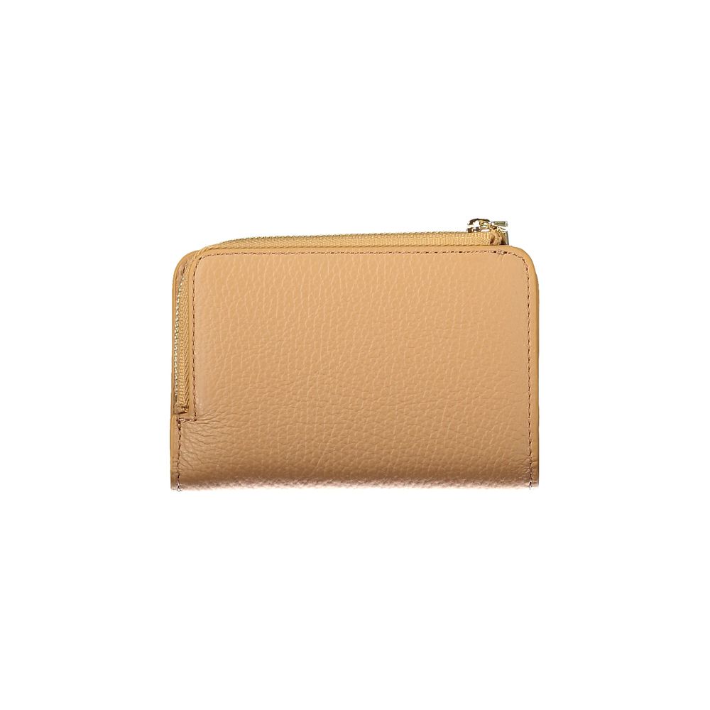 Brown Leather Women Wallet Coccinelle