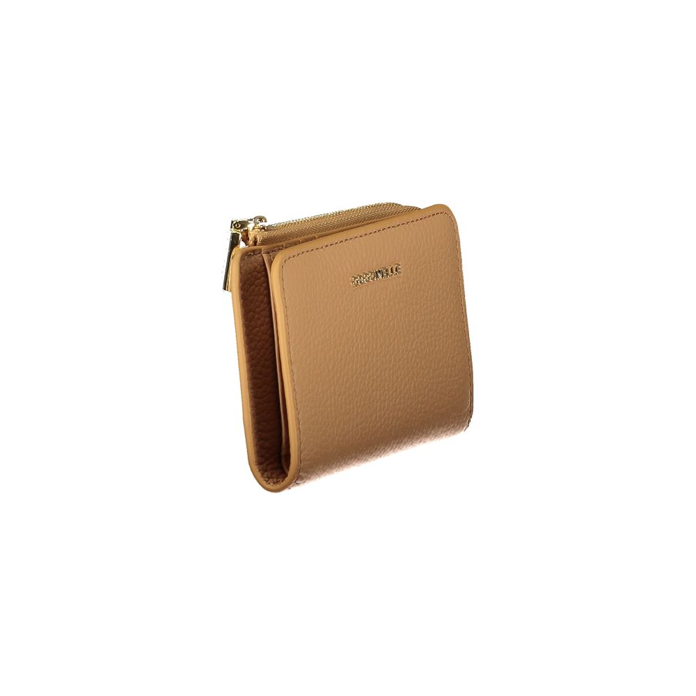 Brown Leather Women Wallet Coccinelle