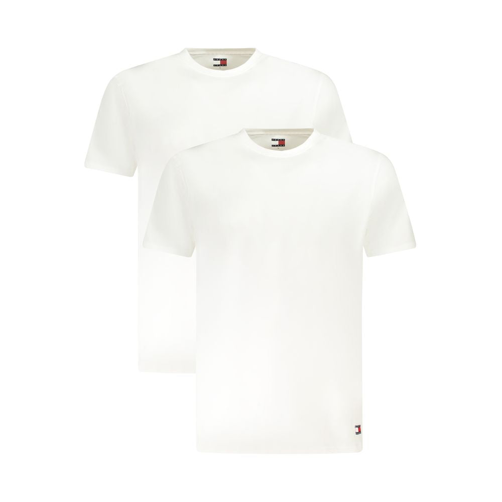 White Cotton Men Underwear Shirt Tommy Hilfiger