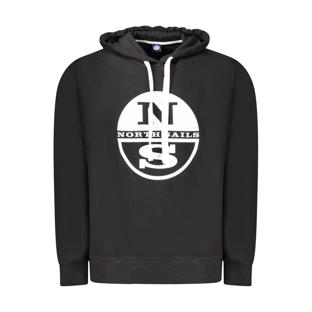 Black Cotton Men Sweater North Sails