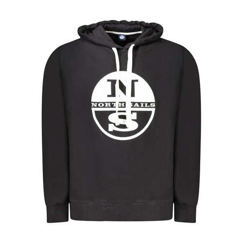 Black Cotton Men Sweater North Sails