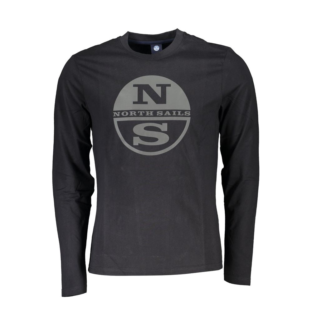 Black Cotton T-Shirt North Sails