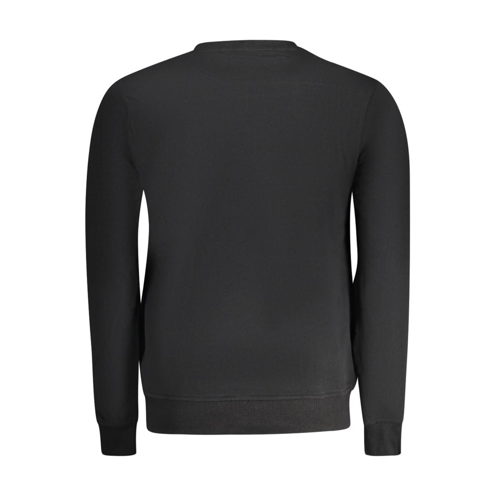 Black Cotton Men Sweater K-WAY