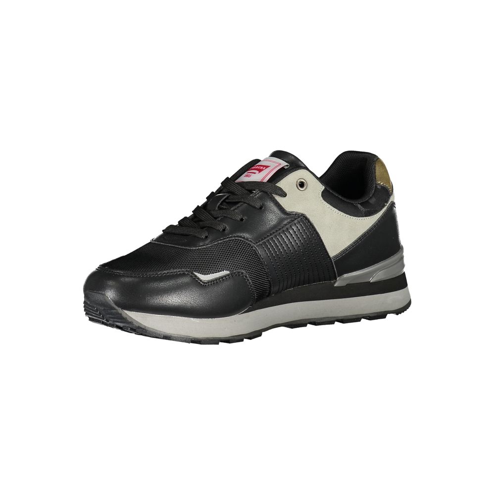 Sleek Laced Sports Sneakers with Contrast Details Carrera