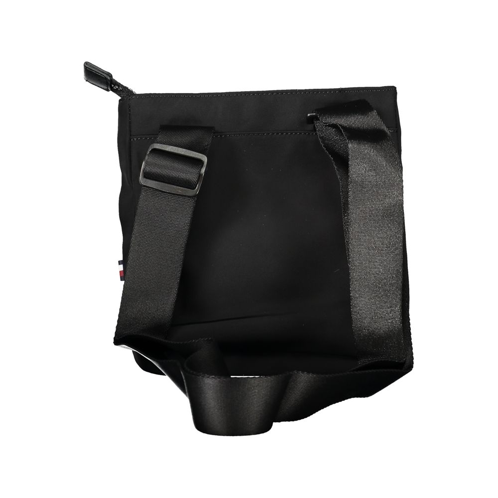 Black Polyester Men Shoulder Bag Tommy Hilfiger