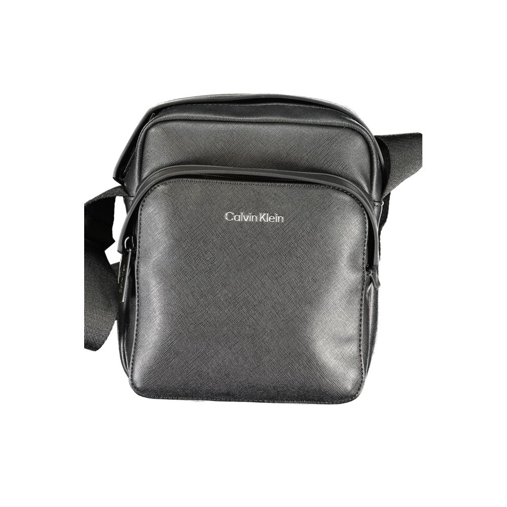 Black Polyester Shoulder Bag Calvin Klein