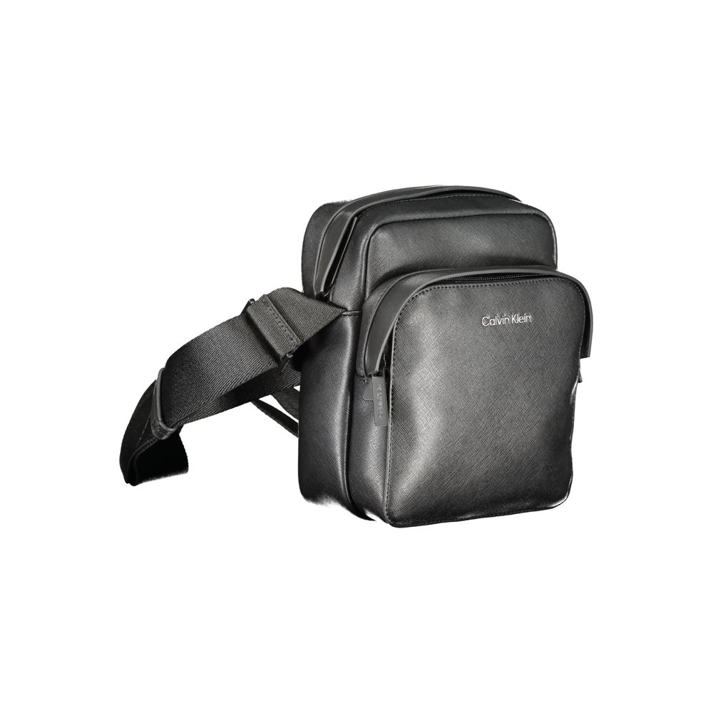 Black Polyester Shoulder Bag Calvin Klein