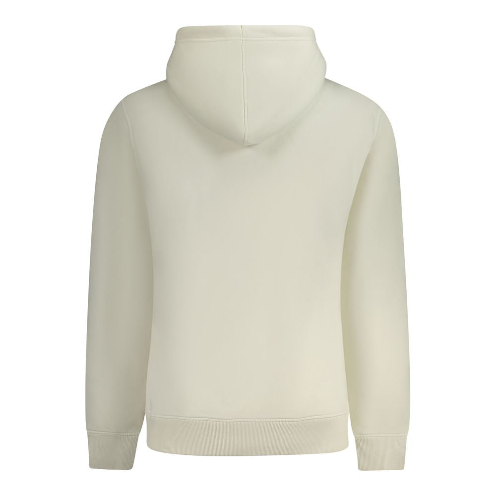White Cotton Men Sweater Calvin Klein