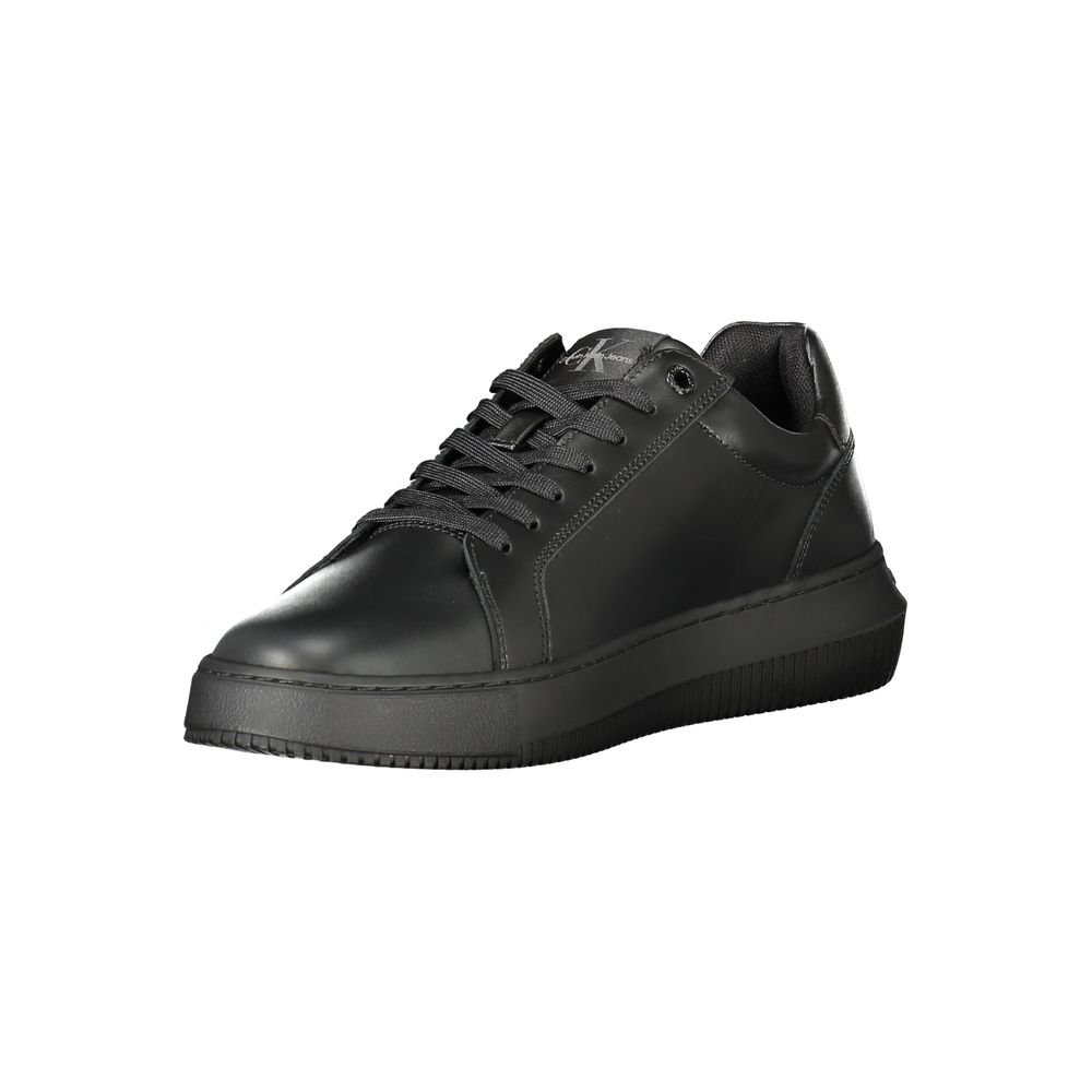 Black Polyester Sneaker Calvin Klein