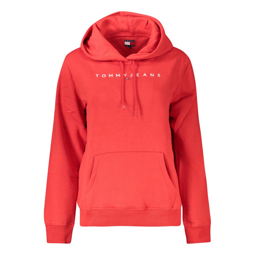 Red Organic Cotton Women Sweater Tommy Hilfiger