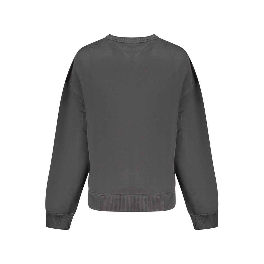 Black Cotton Women Sweater Tommy Hilfiger