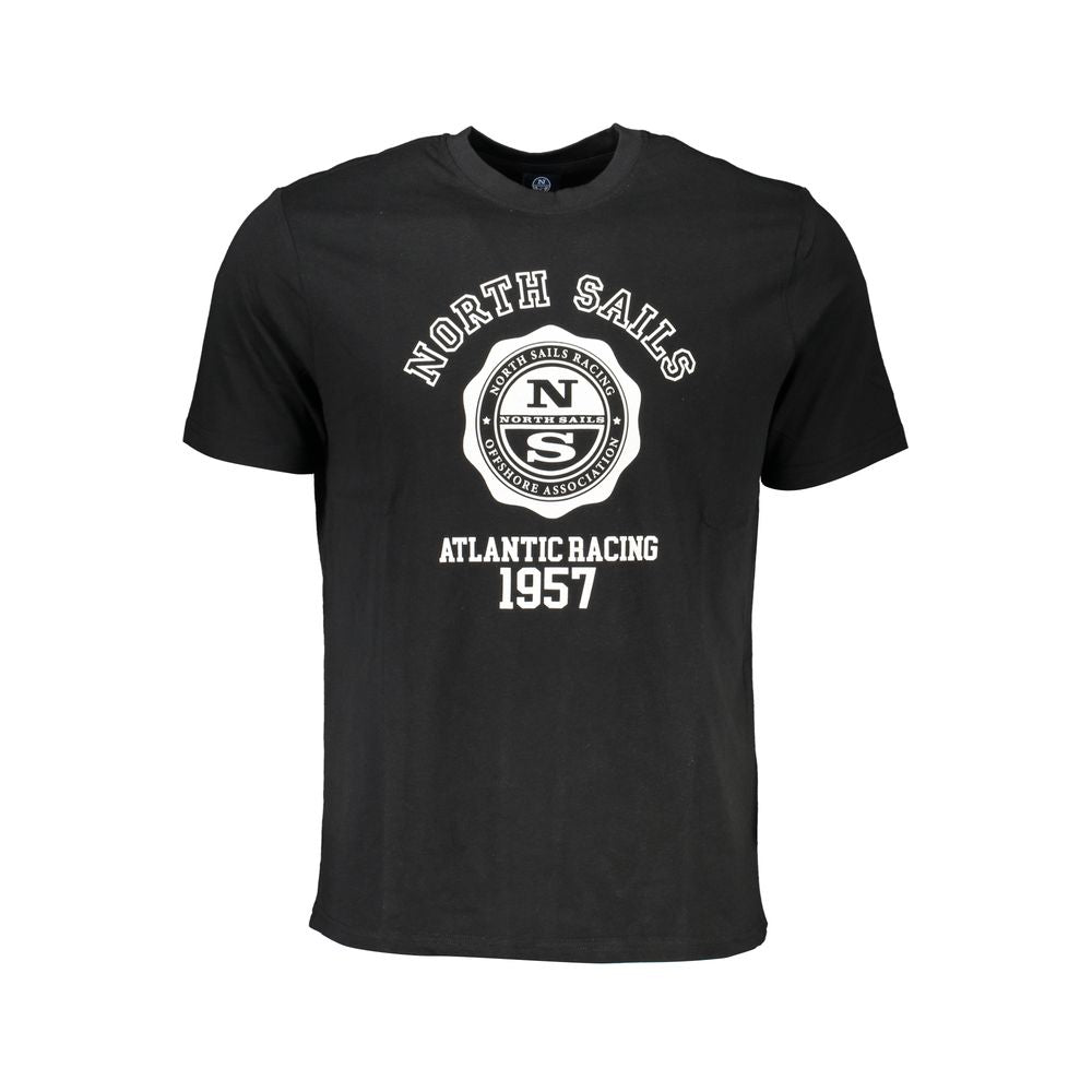 Black Cotton T-Shirt North Sails