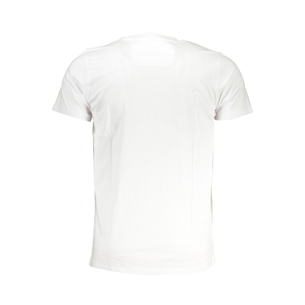 White Cotton T-Shirt Cavalli Class