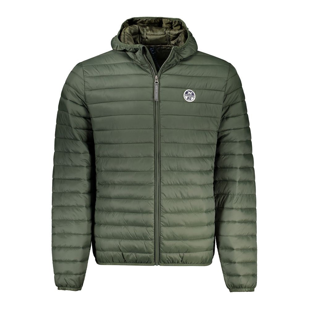Green Polyamide Men Jacket North Sails