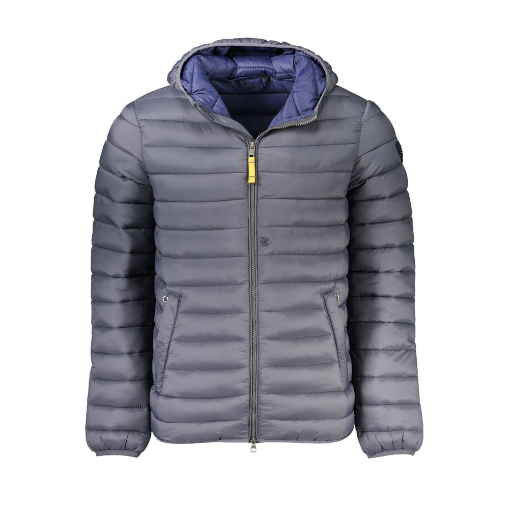 Gray Polyamide Men Jacket Armata Di Mare