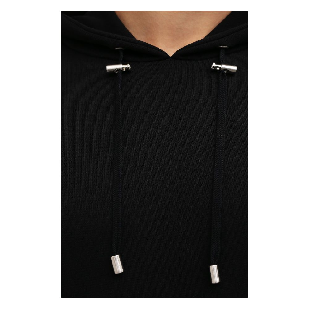 Black Cotton Sweater Balmain