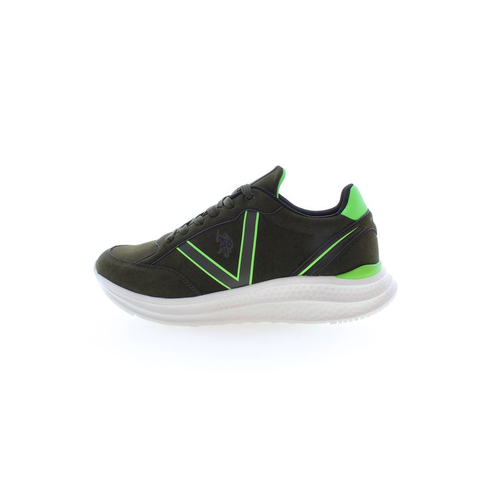 Green Polyester Men Sneaker U.S. POLO ASSN.