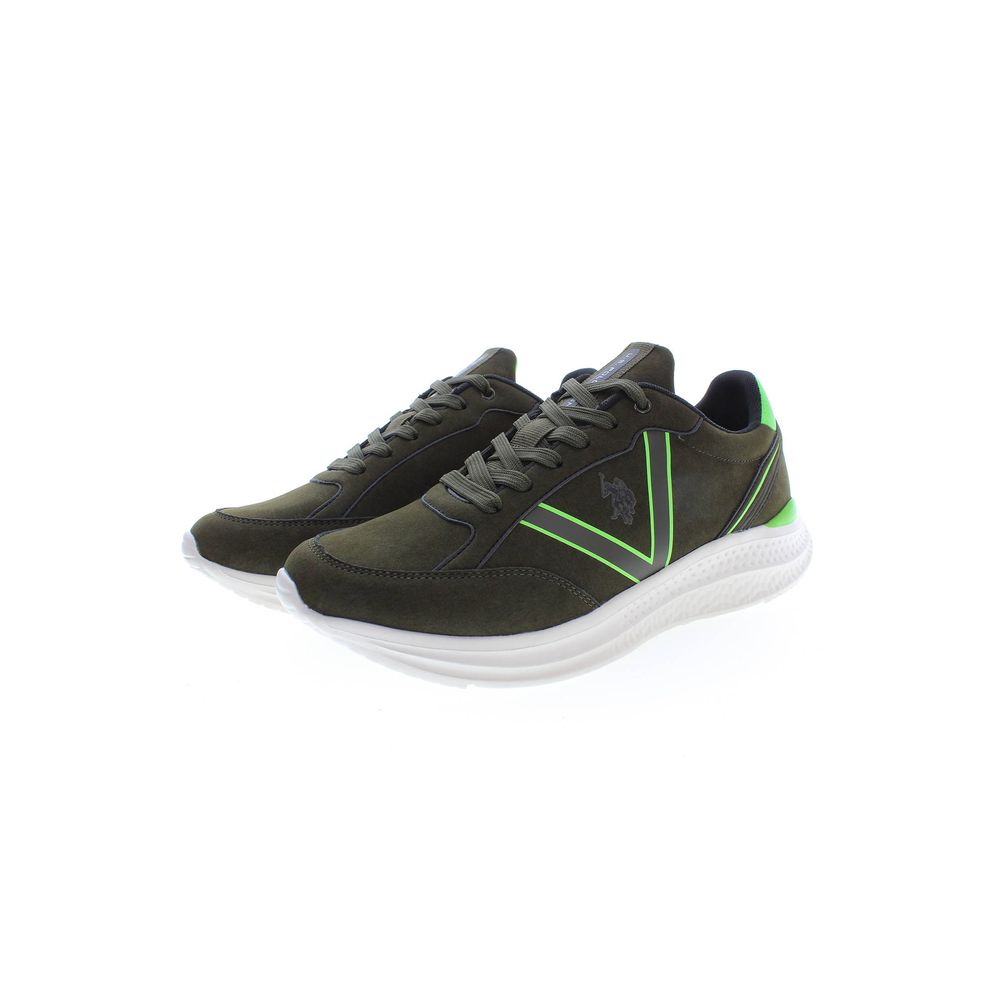 Green Polyester Men Sneaker U.S. POLO ASSN.