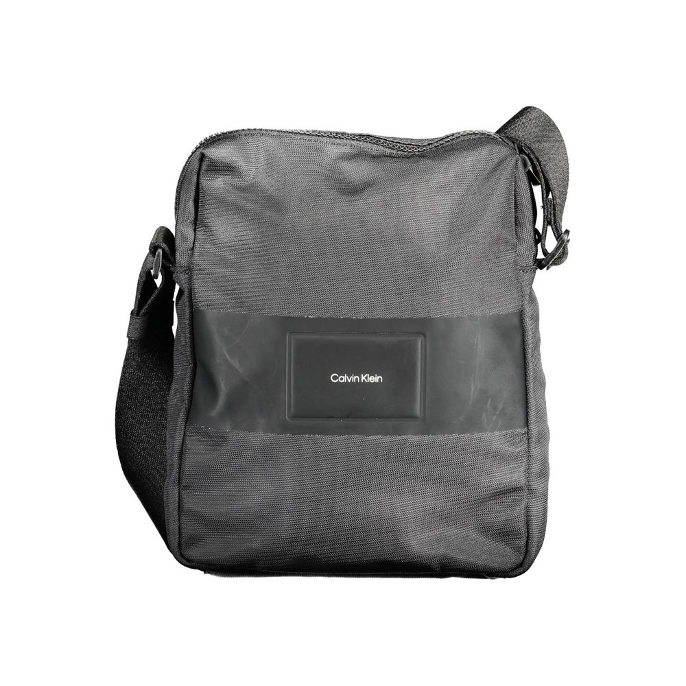 Black Polyester Men Shoulder Bag Calvin Klein
