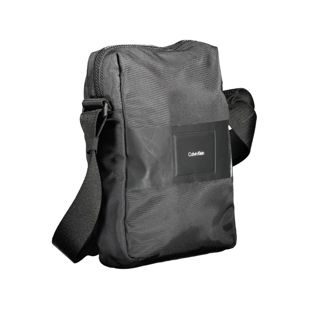 Black Polyester Men Shoulder Bag Calvin Klein