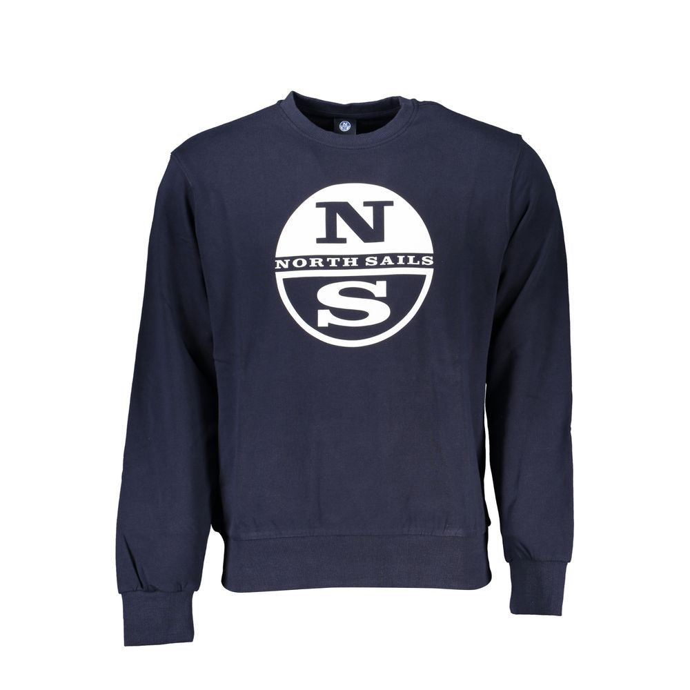 Blue Cotton Men Sweater North Sails
