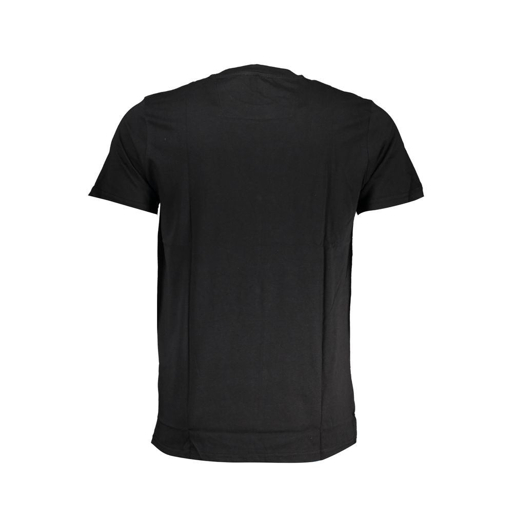 Black Cotton T-Shirt Cavalli Class