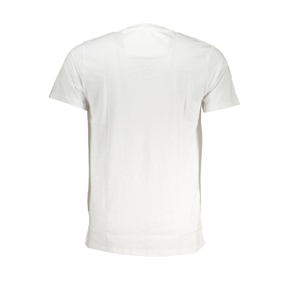 White Cotton T-Shirt Cavalli Class