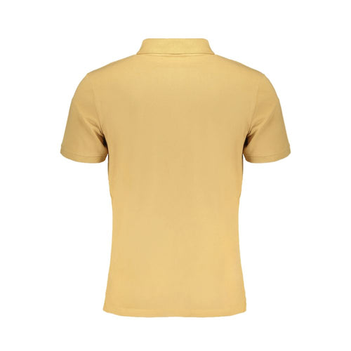 Beige Cotton Polo Shirt Timberland