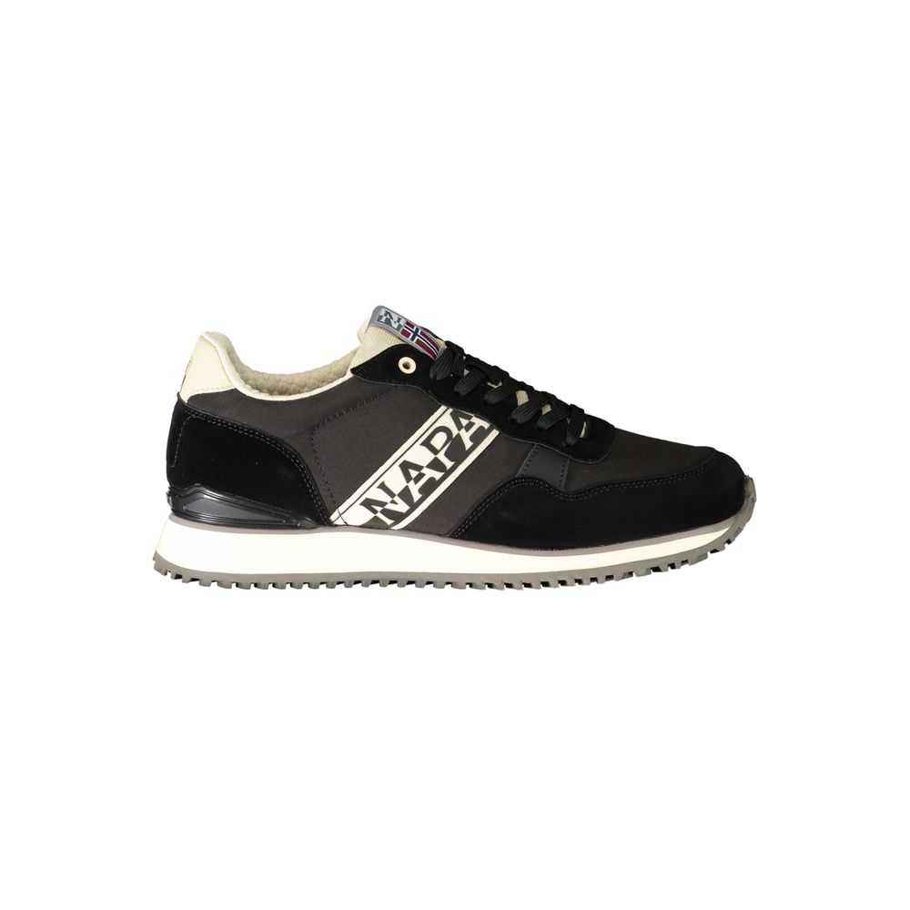 Black Polyester Sneaker Napapijri