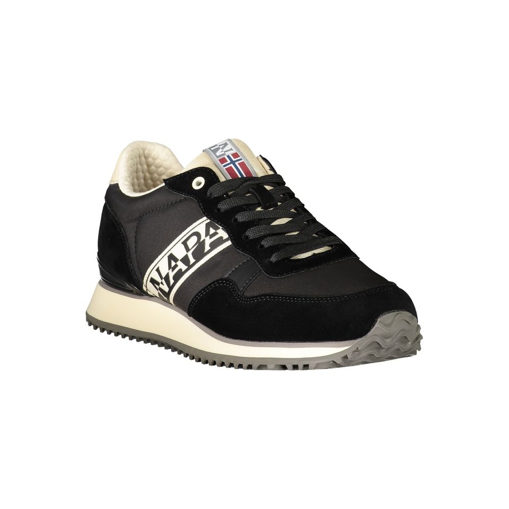Black Polyester Sneaker Napapijri
