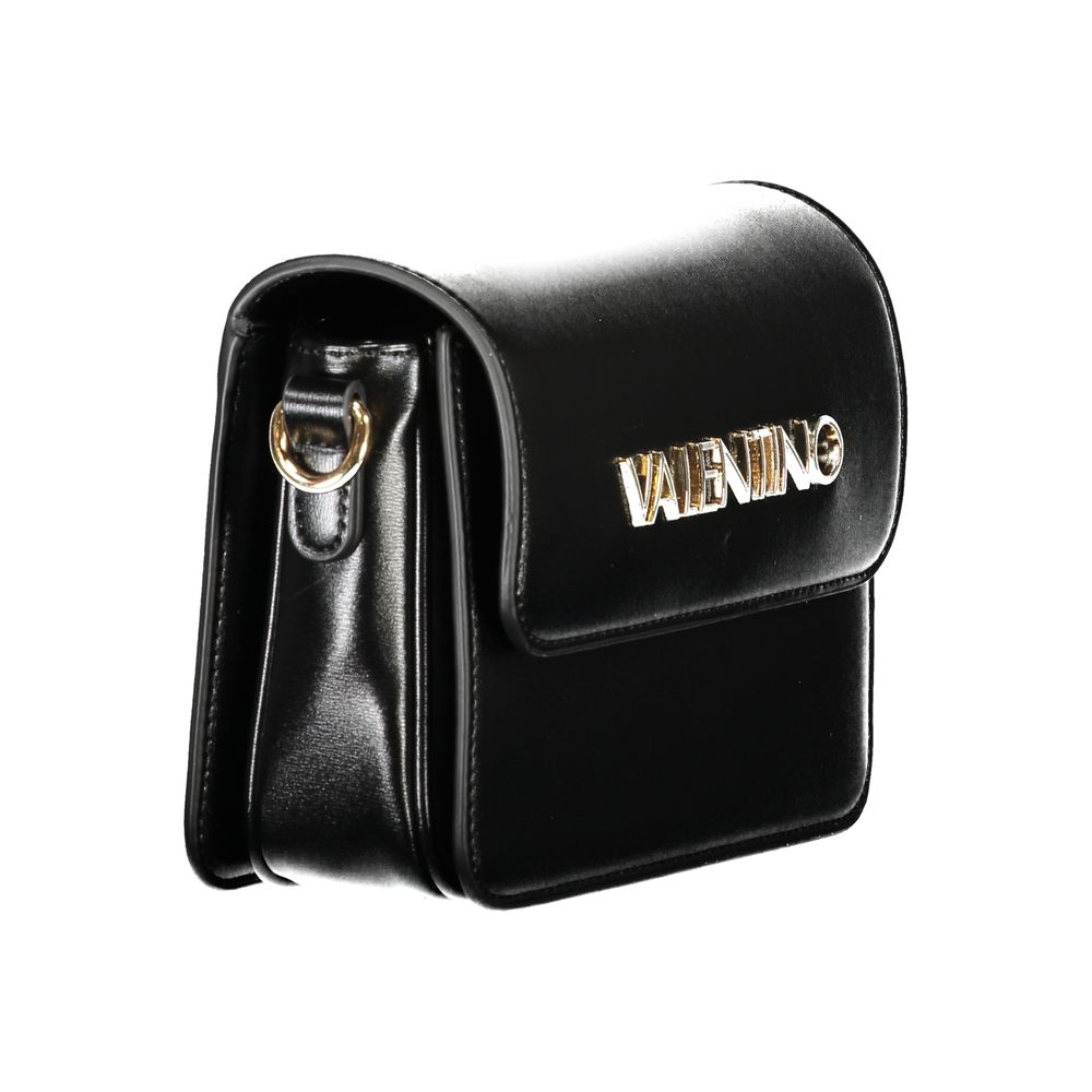 Black Polyethylene Women Handbag Mario Valentino