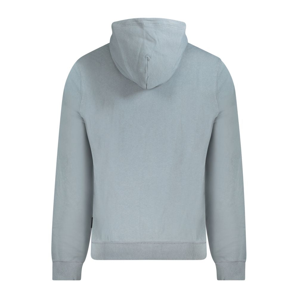 Gray Cotton Men Sweater Napapijri