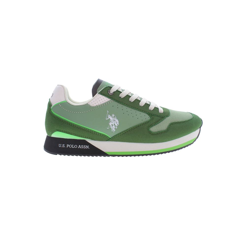 Green Polyester Men Sneaker U.S. POLO ASSN.