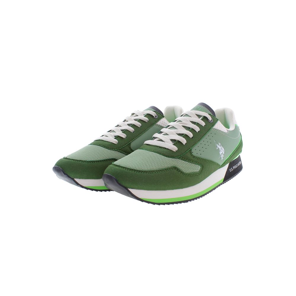 Green Polyester Men Sneaker U.S. POLO ASSN.