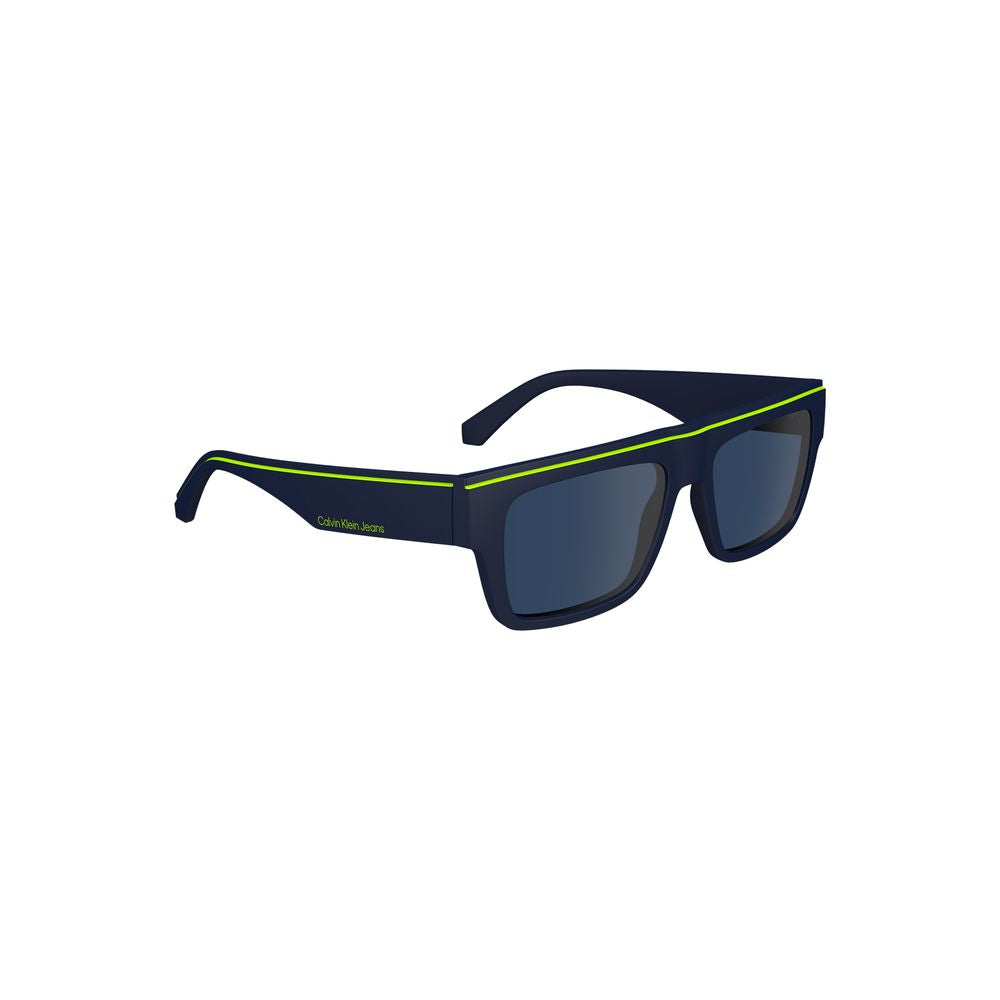 Blue Plastic Men Sunglasses Calvin Klein