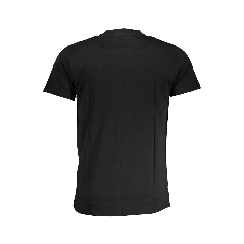 Black Cotton T-Shirt Cavalli Class