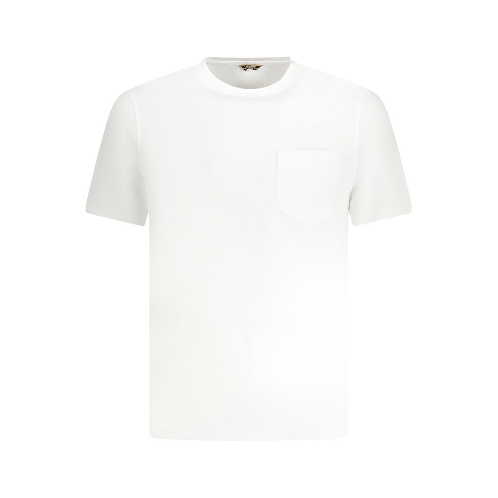 White Cotton T-Shirt K-WAY