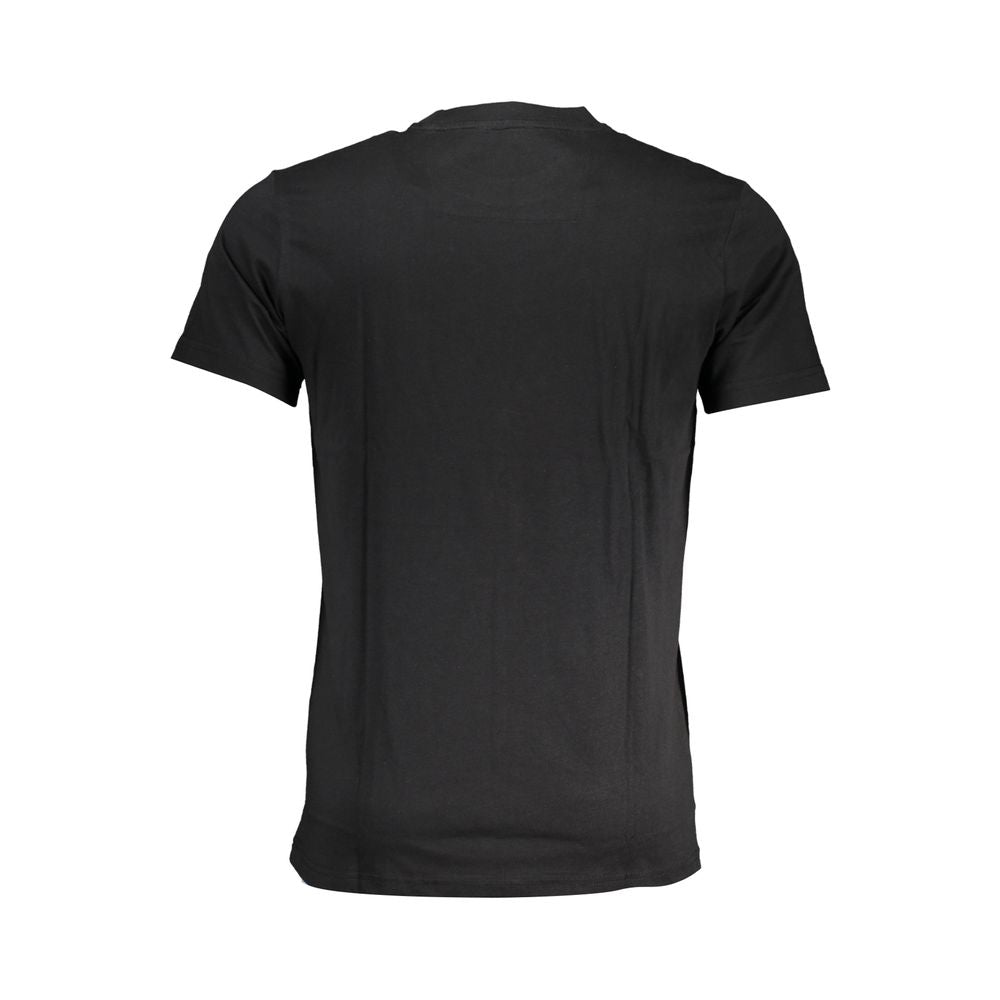 Black Cotton T-Shirt Cavalli Class